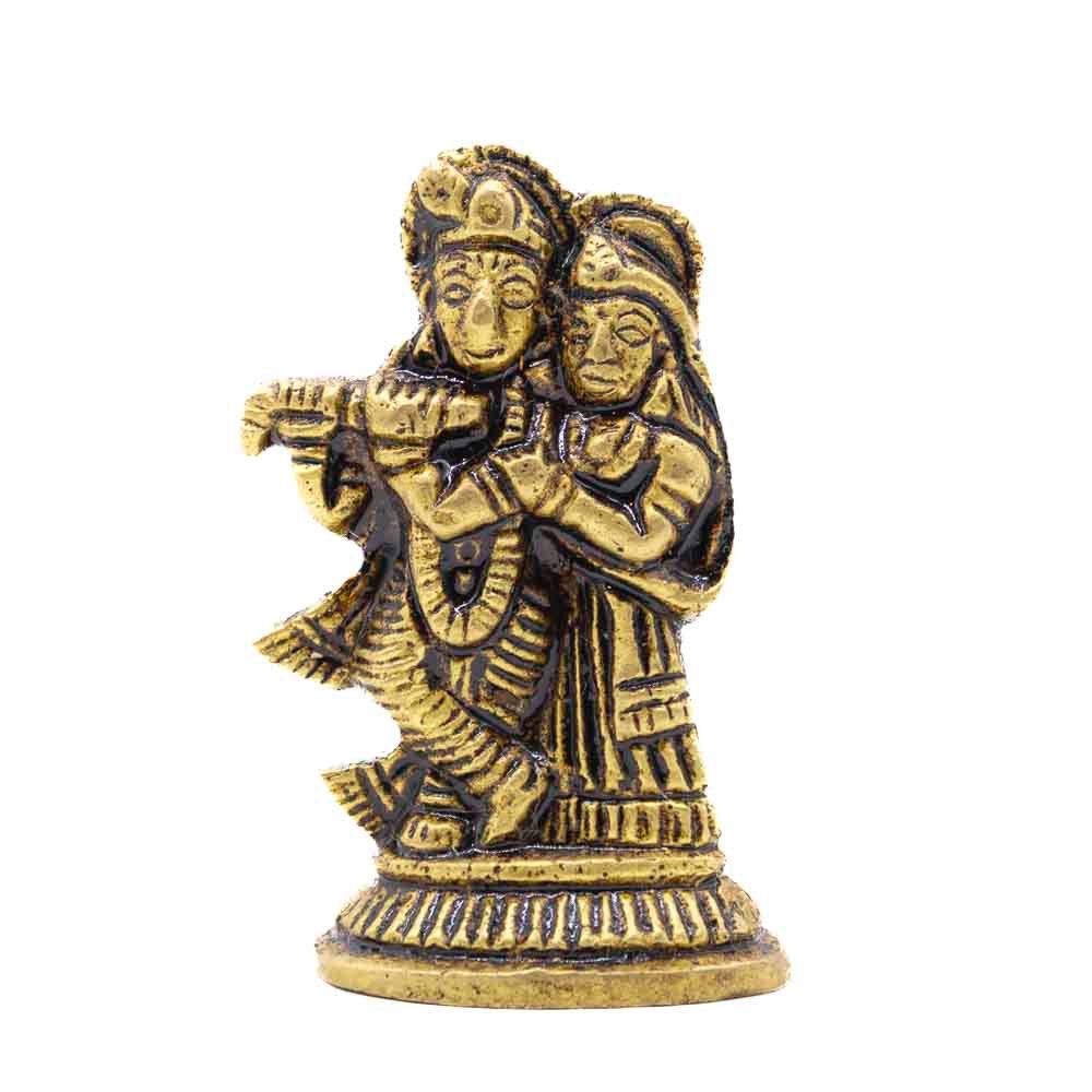 1050955 BR OVAL BASE RADHA KRISHNA - Image 1