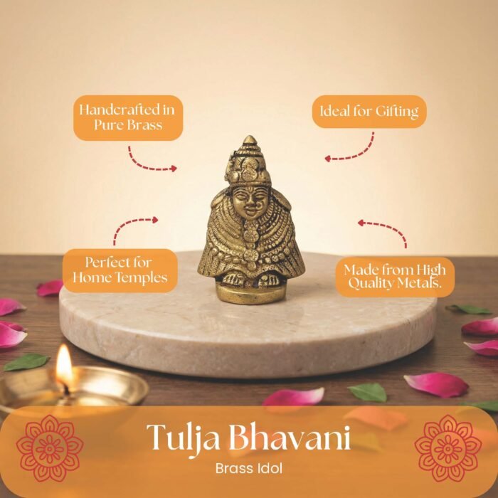 BRASS TULJA BHAWANI - Image 2