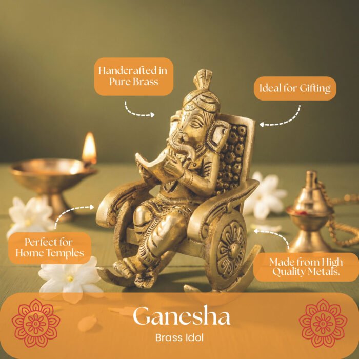 BR ROCKING CHAIR GANESH - Image 2