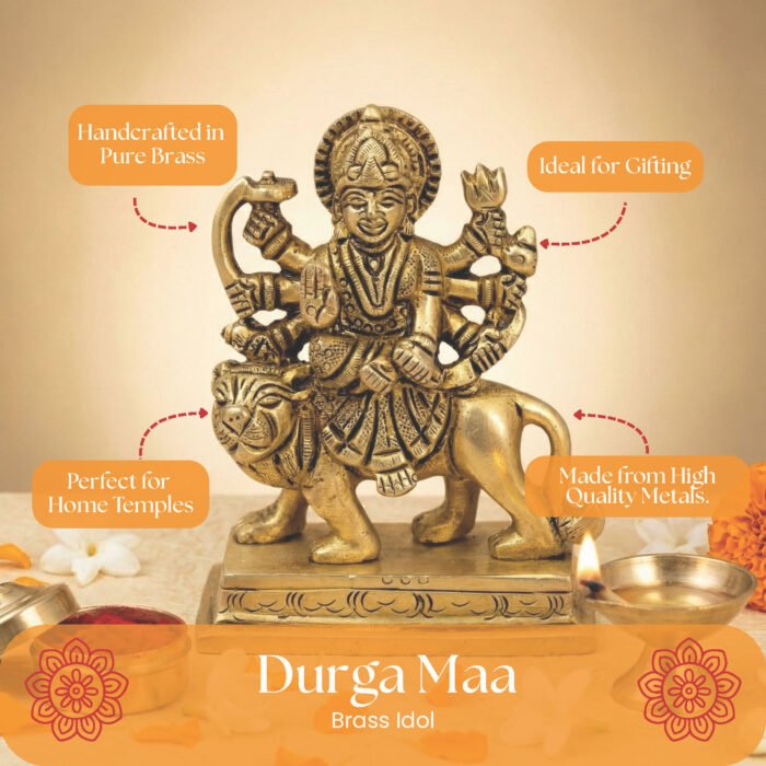 BR DURGA MAA ON CHOWKI - Image 2