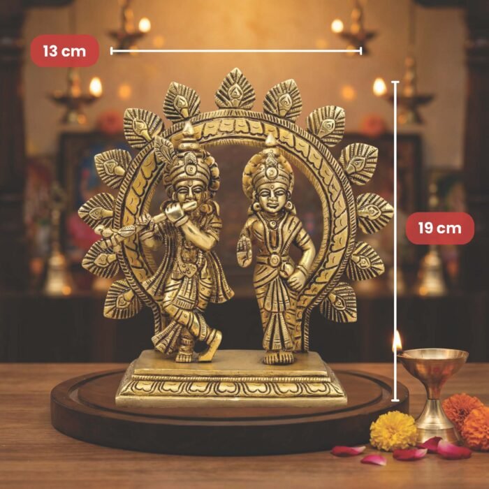 BR VR RADHA KRISHNA WITH PRABHA - Image 3