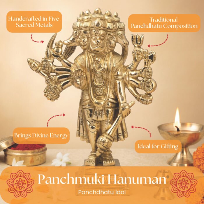 PD STANDING PANCHMUKHI HANUMAN - Image 2