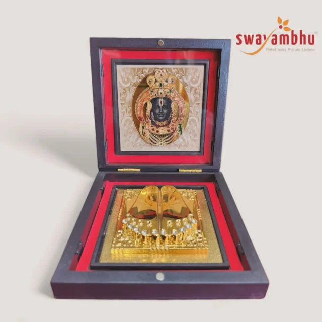 "Unlock divine blessings with our Ram Lalla Pooja Box! 🕊️✨ Elevate your spiritual space with carefully curated essentials for a soulful worship experience. 🙏🏽🌟 #RamLalla #PoojaEssentials #DivineBlessings"