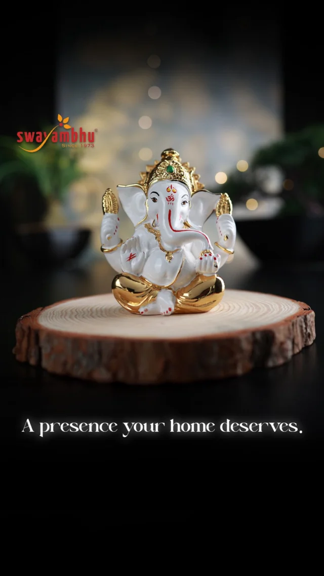 Not just idols a presence of faith, devotion & abundance. 🙏
👉 Visit Swayambhu and welcome Bappa into your home.

#BappaAtHome #SwayambhuMurti #Blessings
#GanpatiBappaMorya #MarbleMurti #GaneshMurti #HomeMandir #DivineDecor #IndianArtistry #HandcraftedWithLove #SpiritualVibes #MadeInIndia #FaithAndTradition #SacredSpaces #DevotionInDesign #MurtiArt